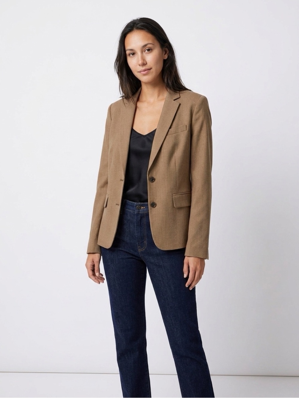 J. Crew Blazer NWT light wool blend blazer in taupe / beige